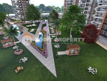 Квартиры с тремя спальнями, 135-140м², в новой масштабной резиденции в районе Тарсус, Мерсин-id-2065-фото-2
