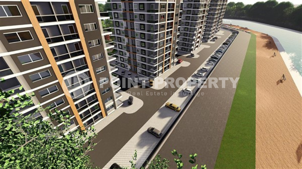 Three bedroom apartments, 135-140m², in a new large-scale residence in the Tarsus area, Mersin-id-2065-photo-4