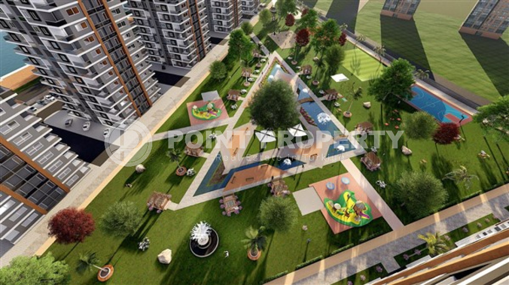 Three bedroom apartments, 135-140m², in a new large-scale residence in the Tarsus area, Mersin-id-2065-photo-6