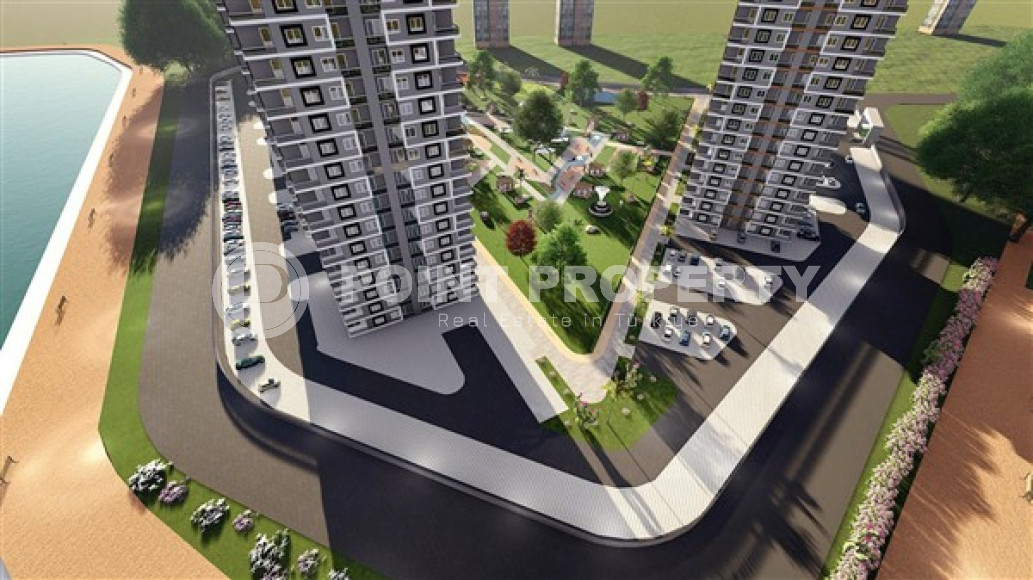 Three bedroom apartments, 135-140m², in a new large-scale residence in the Tarsus area, Mersin-id-2065-photo-8