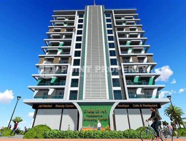 One bedroom apartment, 51m², in a luxury complex under construction in Mahmutlar, Alanya-id-2066-photo-3