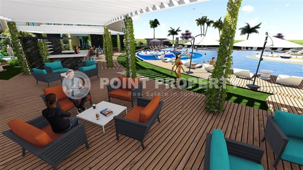 One bedroom apartment, 51m², in a luxury complex under construction in Mahmutlar, Alanya-id-2066-photo-12