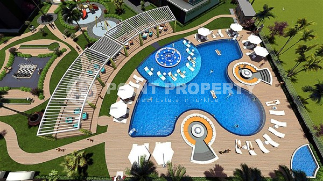 One bedroom apartment, 51m², in a luxury complex under construction in Mahmutlar, Alanya-id-2066-photo-14