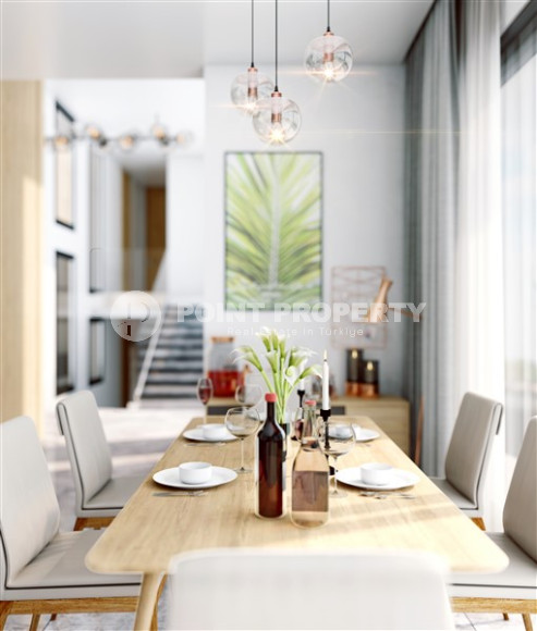 4+1 premium villas 660-680 m2 with panoramic views of the sea and the fortress. Alanya, Center-id-1014-photo-13