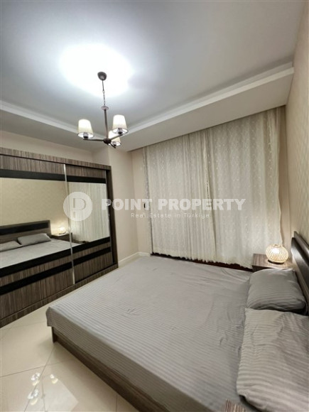 Двухкомнатные апартаменты,70 м2, всего в 200 метрах от моря в районе Тосмур.-id-2075-фото-6