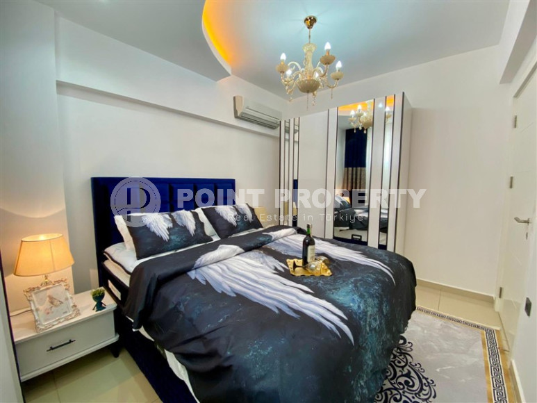 3-room apartment with furniture and appliances in the center of Alanya, Cleopatra. 80 sq.m.-id-1157-photo-7
