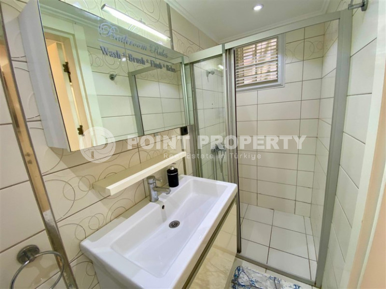 3-room apartment with furniture and appliances in the center of Alanya, Cleopatra. 80 sq.m.-id-1157-photo-14