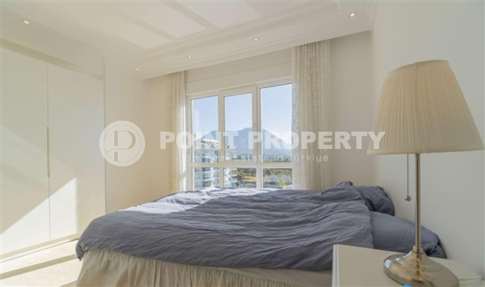 Роскошный пентхаус 4+2, 180м2, с завораживающими видами на море и Аланийскую крепость, район Тосмур.-id-2078-фото-12