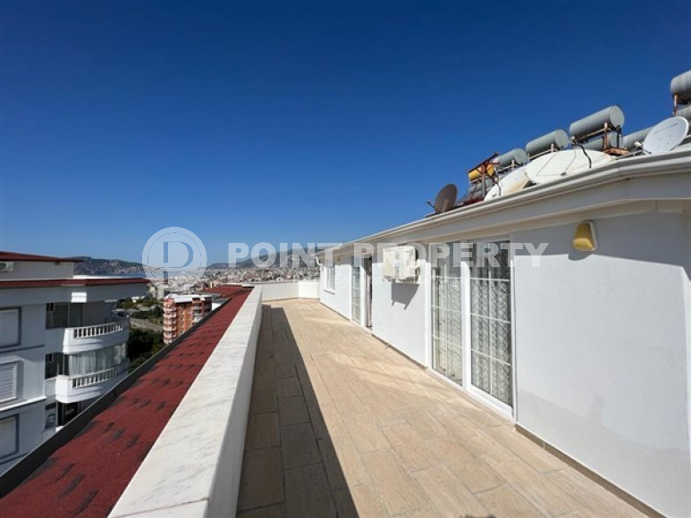 Роскошный пентхаус 4+2, 180м2, с завораживающими видами на море и Аланийскую крепость, район Тосмур.-id-2078-фото-33