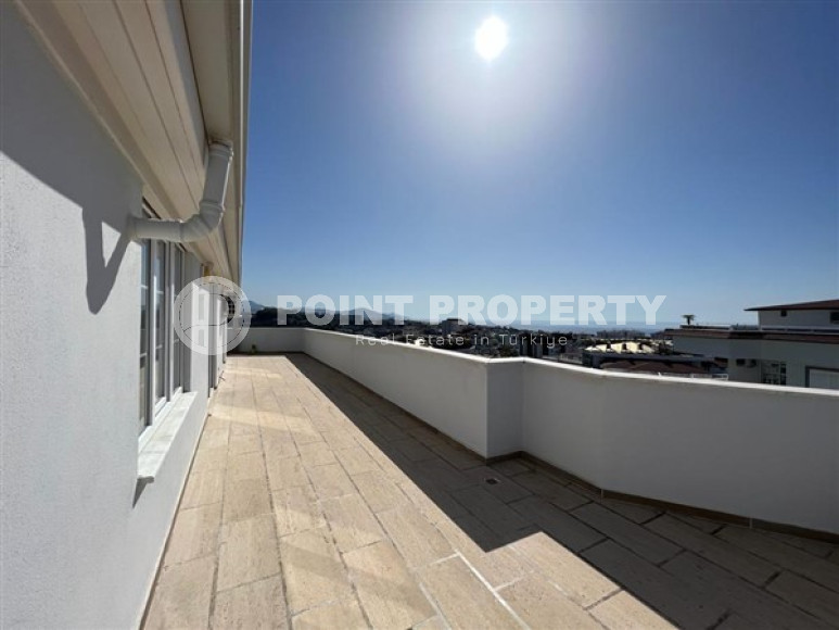 Роскошный пентхаус 4+2, 180м2, с завораживающими видами на море и Аланийскую крепость, район Тосмур.-id-2078-фото-39