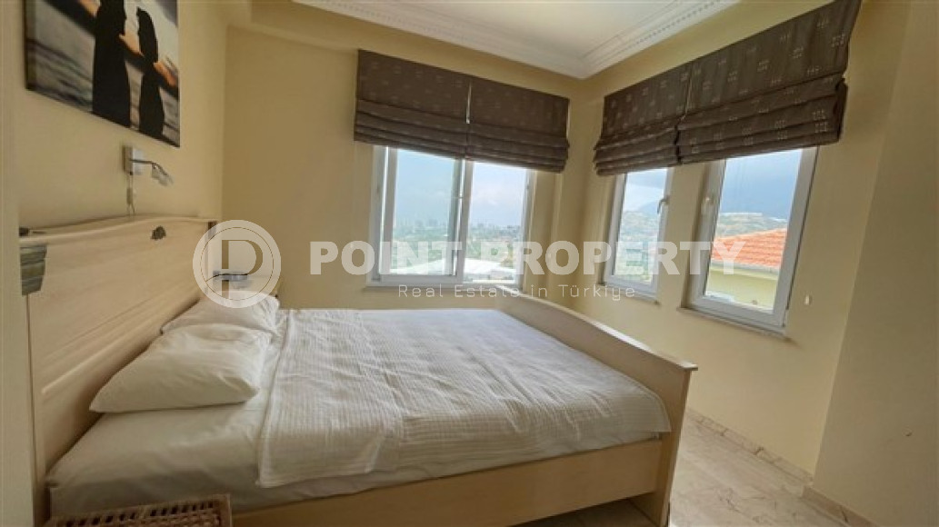 Two-storey villa 3+1, 196 m2 with a private pool and stunning views of the Mediterranean Sea in the Kargizdak area.-id-2079-photo-19