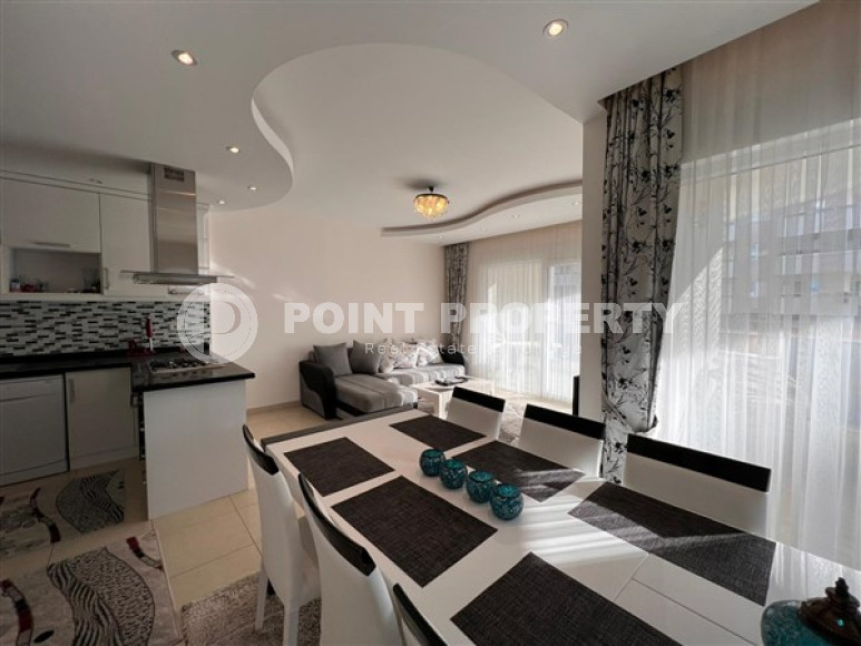 Linear three-room apartment, 120 m2 in a prestigious residential complex, 200 meters from the sea, Mahmutlar district.-id-2080-photo-5