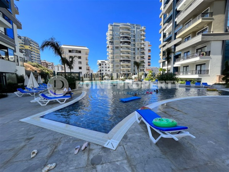 Апартаменты 1+1, 56м2 в популярном районе Махмутлар. До моря 750 метров.-id-2081-фото-2