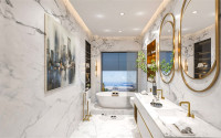 Modern villas in the Tepe area, private pool and garden. 670 m2.-id-1158-photo-3