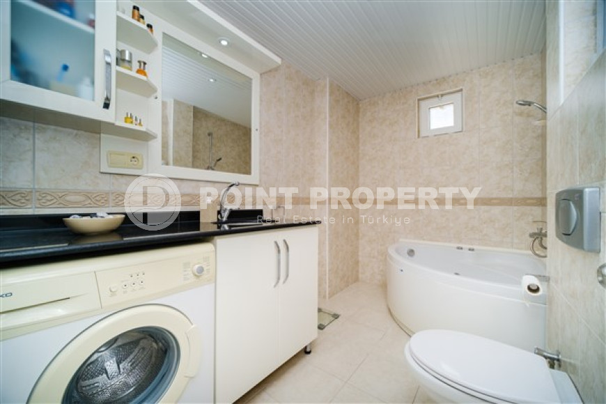 Просторная квартира с мебелью 2+1, 110м2 в открытом для получения ВНЖ районе Алании, в Тосмуре. До моря 350 метров.-id-2082-фото-12