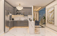 Modern villas in the Tepe area, private pool and garden. 670 m2.-id-1158-photo-4