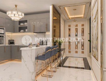 Современные виллы в районе Тепе, личный бассейн и сад. 670 м2.-id-1158-фото-5