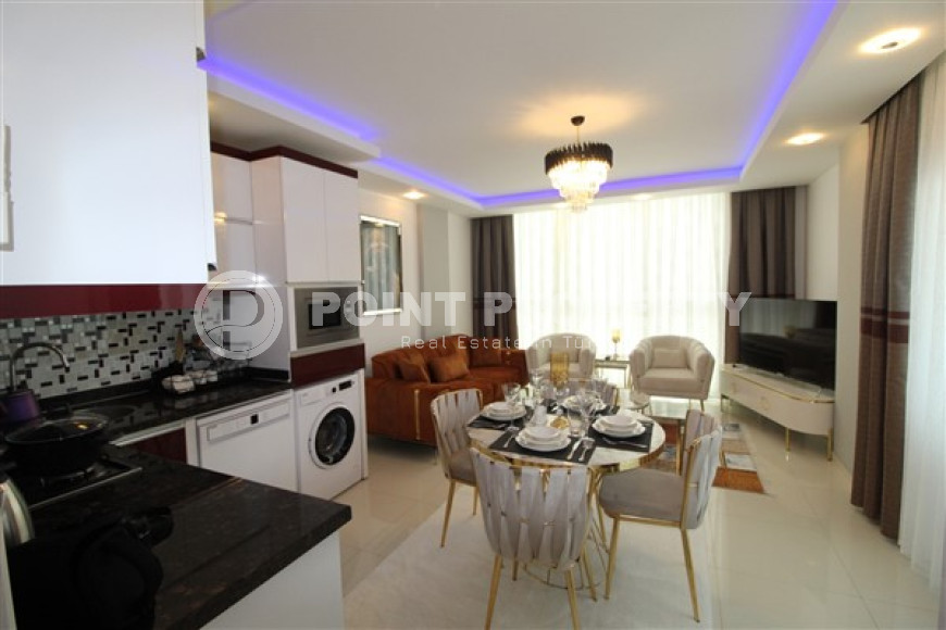 Апартаменты с мебелью 1+1, 70м2 в открытом для получения ВНЖ районе Алании, в Тосмуре. До моря 250 метров.-id-2083-фото-5