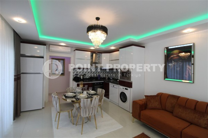 Апартаменты с мебелью 1+1, 70м2 в открытом для получения ВНЖ районе Алании, в Тосмуре. До моря 250 метров.-id-2083-фото-8