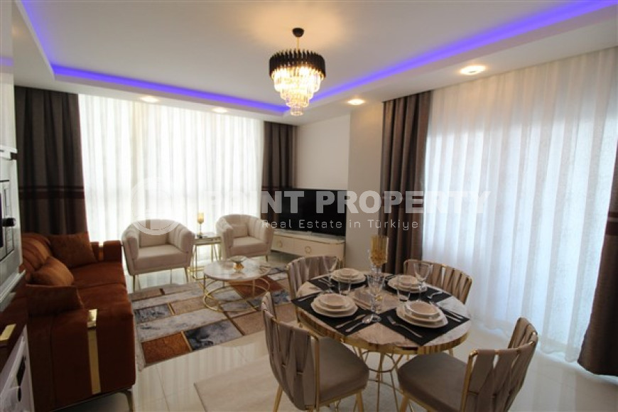 Апартаменты с мебелью 1+1, 70м2 в открытом для получения ВНЖ районе Алании, в Тосмуре. До моря 250 метров.-id-2083-фото-10