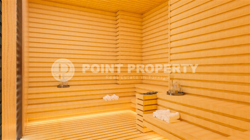 Современные виллы в районе Тепе, личный бассейн и сад. 670 м2.-id-1158-фото-7