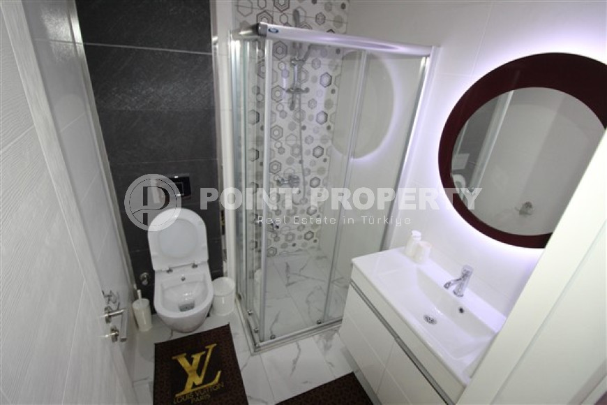 Апартаменты с мебелью 1+1, 70м2 в открытом для получения ВНЖ районе Алании, в Тосмуре. До моря 250 метров.-id-2083-фото-24