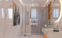Modern villas in the Tepe area, private pool and garden. 670 m2.-id-1158-photo-11