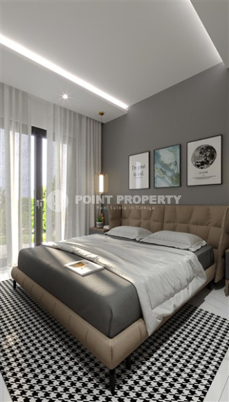 Двухкомнатная квартира, 55м², в комплексе на этапе строительства в центре Алании, 150м от пляжа Кейкубат-id-2087-фото-16