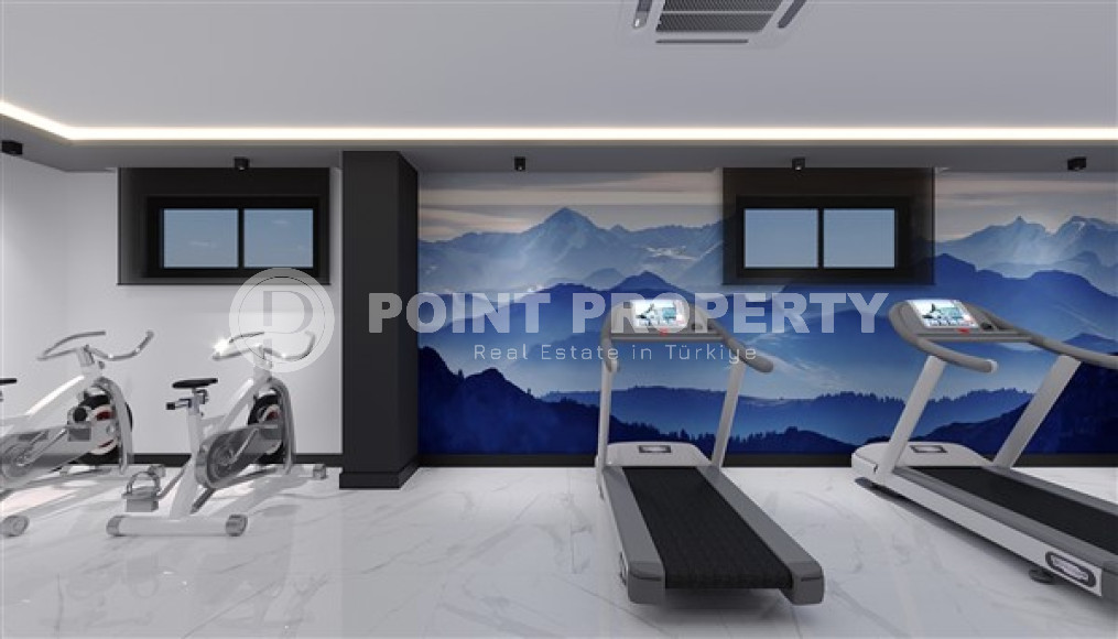 Двухкомнатная квартира, 55м², в комплексе на этапе строительства в центре Алании, 150м от пляжа Кейкубат-id-2087-фото-22