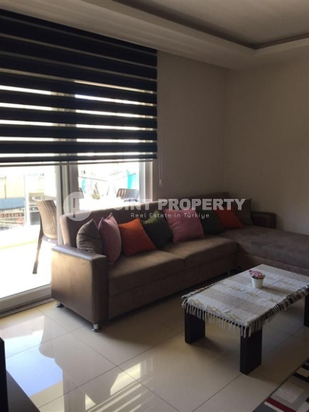 Меблированная двухкомнатная квартира, 60м², в комплексе с инфраструктурой в 500м от пляжа Клеопатры-id-2088-фото-3