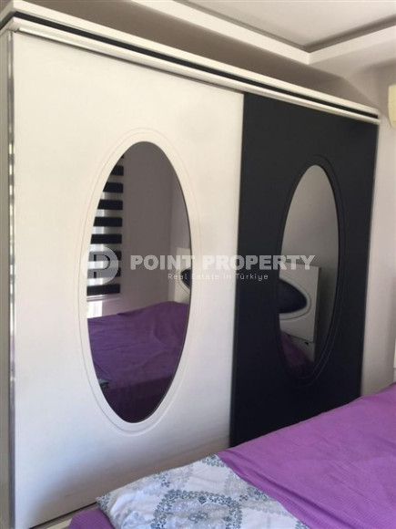 Меблированная двухкомнатная квартира, 60м², в комплексе с инфраструктурой в 500м от пляжа Клеопатры-id-2088-фото-9