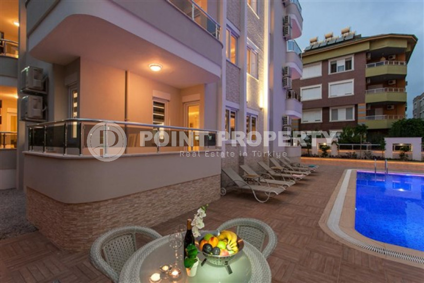 Меблированная двухкомнатная квартира, 60м², в комплексе с инфраструктурой в 500м от пляжа Клеопатры-id-2088-фото-16