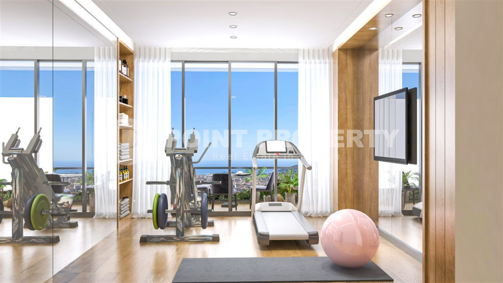 Современные виллы в районе Тепе, личный бассейн и сад. 670 м2.-id-1158-фото-18