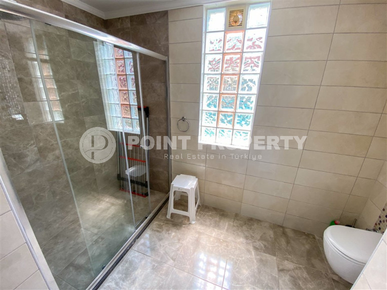 Вилла 4+1 на Средиземном побережье готовая для проживания в Каргыджаке, 250 м2 с аквапарком на территории.-id-1159-фото-3