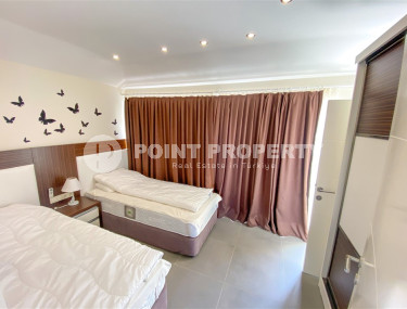 Вилла 4+1 на Средиземном побережье готовая для проживания в Каргыджаке, 250 м2 с аквапарком на территории.-id-1159-фото-4