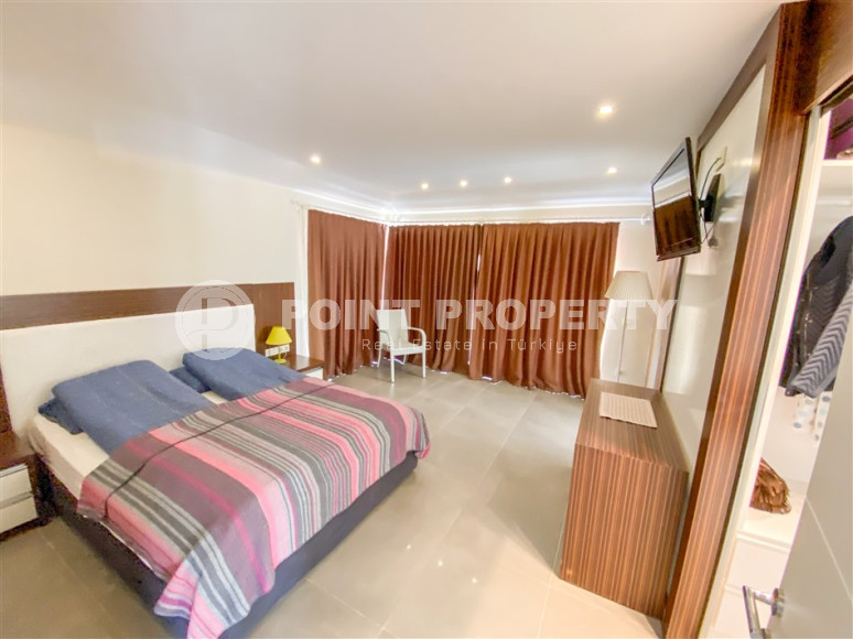 Вилла 4+1 на Средиземном побережье готовая для проживания в Каргыджаке, 250 м2 с аквапарком на территории.-id-1159-фото-6