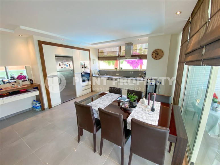 Вилла 4+1 на Средиземном побережье готовая для проживания в Каргыджаке, 250 м2 с аквапарком на территории.-id-1159-фото-15