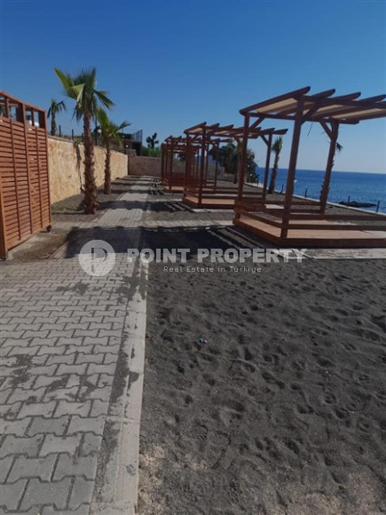 Complex of villas in Mersin on the very shore of the Mediterranean Sea-id-2095-photo-24