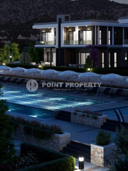 Complex of villas in Mersin on the very shore of the Mediterranean Sea-id-2095-photo-25