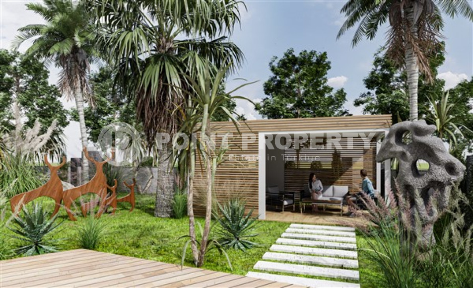 Apartments of different layouts, 62-135m², in a complex under construction, 550m from the sea in the Tosmur area, Alanya-id-2096-photo-6