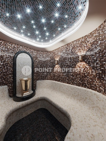 Apartments of different layouts, 62-135m², in a complex under construction, 550m from the sea in the Tosmur area, Alanya-id-2096-photo-37