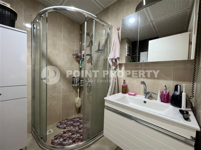 Готовая к проживанию, трехкомнатная квартира, 100м², в районе Алании - Тосмур, в 400м до моря-id-2097-фото-8