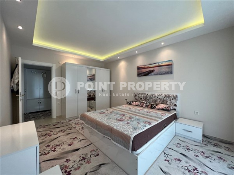 Готовая к проживанию, трехкомнатная квартира, 100м², в районе Алании - Тосмур, в 400м до моря-id-2097-фото-13