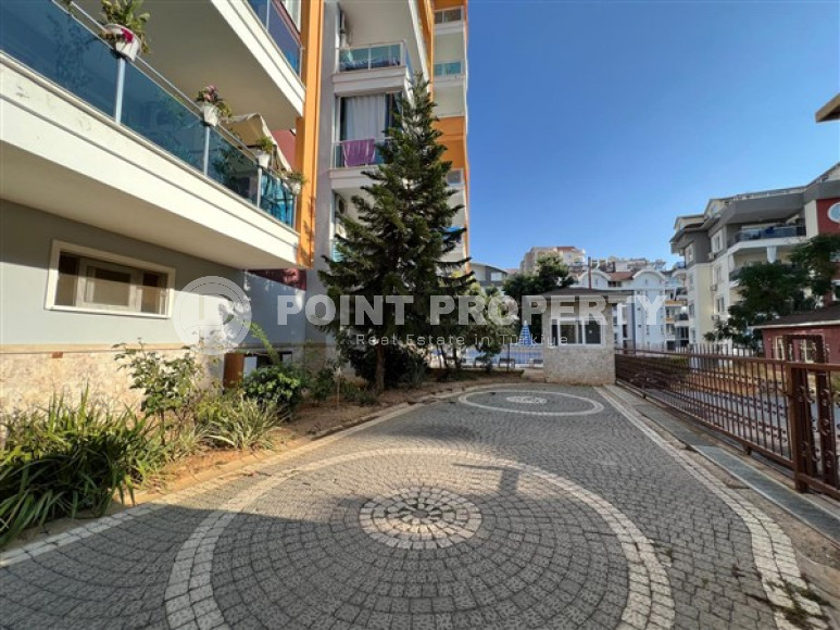 Готовая к проживанию, трехкомнатная квартира, 100м², в районе Алании - Тосмур, в 400м до моря-id-2097-фото-16