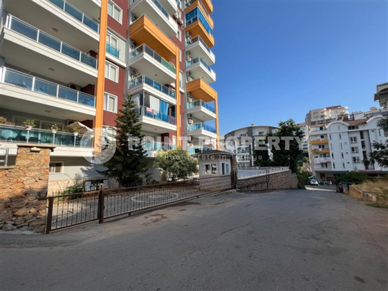 Готовая к проживанию, трехкомнатная квартира, 100м², в районе Алании - Тосмур, в 400м до моря-id-2097-фото-17