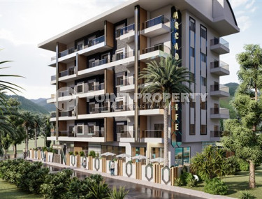 Новый инвестиционный проект с апартаментами 1+1 и 2+1 в Махмутларе с развитой инфраструктурой в 650 метрах от морского побережья.-id-1160-фото-2