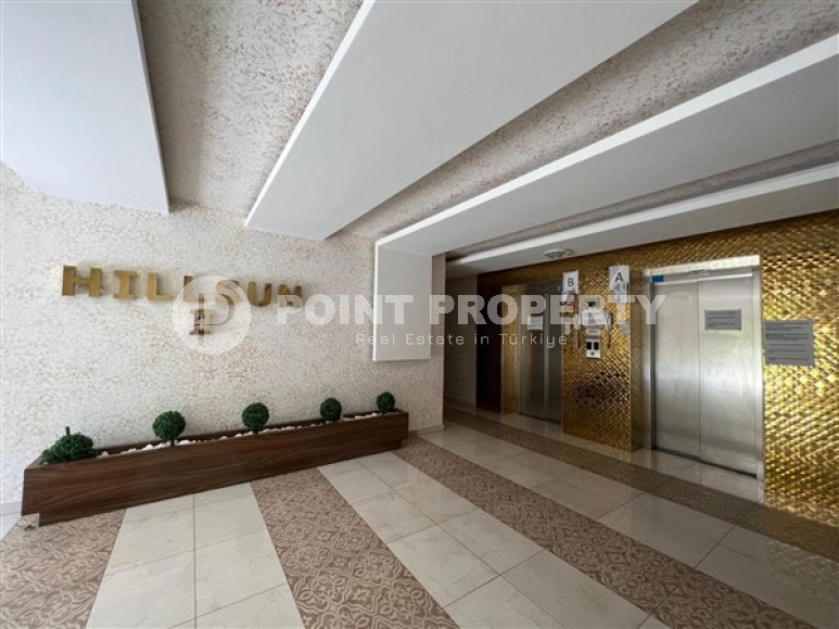 Готовая к проживанию, трехкомнатная квартира, 100м², в районе Алании - Тосмур, в 400м до моря-id-2097-фото-21