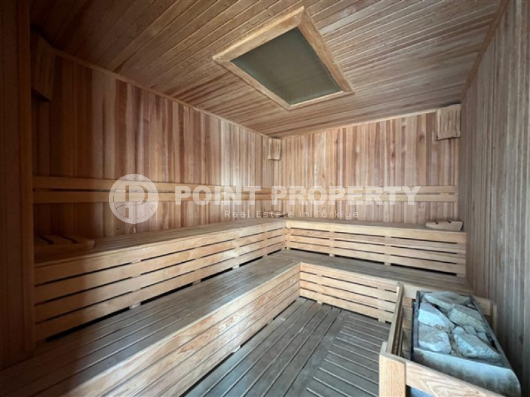 Готовая к проживанию, трехкомнатная квартира, 100м², в районе Алании - Тосмур, в 400м до моря-id-2097-фото-27