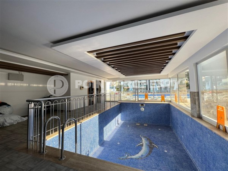 Готовая к проживанию, трехкомнатная квартира, 100м², в районе Алании - Тосмур, в 400м до моря-id-2097-фото-29