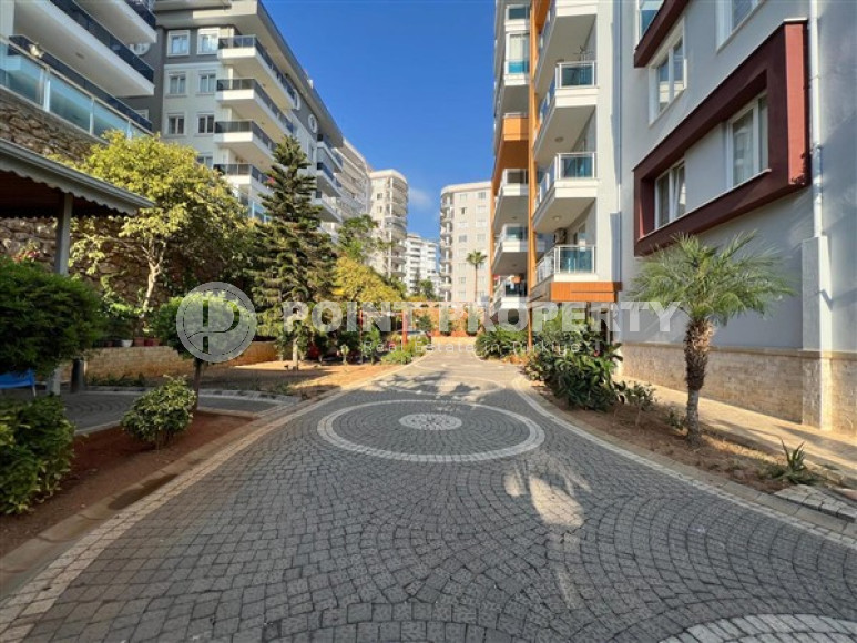 Готовая к проживанию, трехкомнатная квартира, 100м², в районе Алании - Тосмур, в 400м до моря-id-2097-фото-31